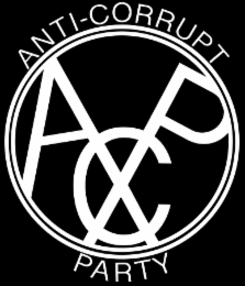 ACP ANTI-CORRUPT PARTY logo
