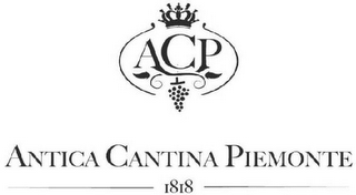ACP ANTICA CANTINA PIEMONTE 1818 logo