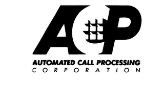 ACP AUTOMATED CALL PROCESSING CORPORATION logo