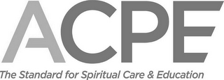 ACPE THE STANDARD FOR SPIRITUAL CARE & EDUCATION logo