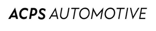ACPS AUTOMOTIVE logo