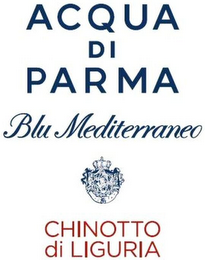 ACQUA DI PARMA BLUE MEDITERRANEO CHINOTTO DI LIGURIA logo
