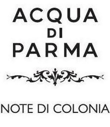 ACQUA DI PARMA NOTE DI COLONIA logo
