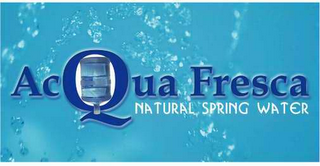 ACQUA FRESCA NATURAL SPRING WATER logo