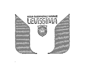 ACQUA OLIGOMINERALE NATURALE LEVISSIMA SORGENTE SANTA MARIA logo