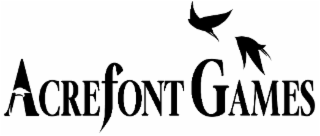 ACREFONT GAMES logo