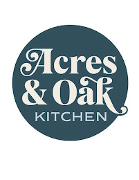 ACRES & OAK KITCHEN logo