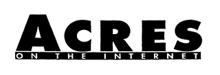 ACRES ON THE INTERNET logo