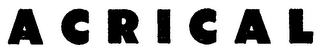 ACRICAL logo