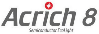 ACRICH 8 SEMICONDUCTOR ECOLIGHT logo