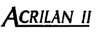 ACRILAN II logo