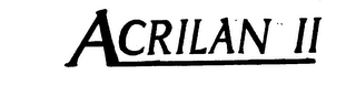 ACRILAN II logo