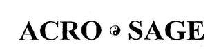 ACRO SAGE logo