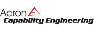 ACRON CAPABILITY ENGINEERING logo