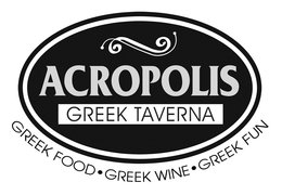 ACROPOLIS GREEK TAVERNA GREEK FOOD· GREEK WINE·GREEK FUN logo