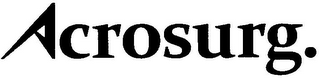 ACROSURG. logo