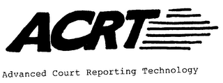ACRT ADVANCED COURT REPORTING TECHNOLOGY logo