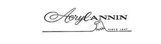 ACRYL-ANNIN SINCE 1847 logo