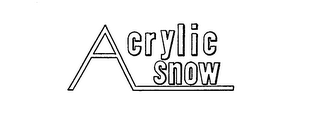ACRYLIC SNOW logo