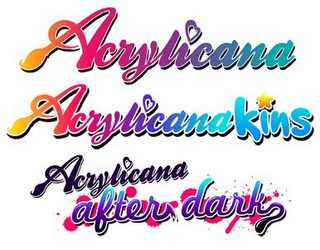 ACRYLICANA ACRYLICANA KINS ACRYLICANA AFTER DARK logo