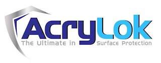 ACRYLOK THE ULTIMATE IN SURFACE PROTECTION logo