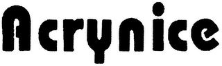 ACRYNICE logo