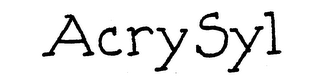 ACRYSYL logo