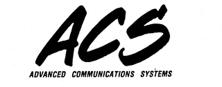 ACS ADVANCED COMMUNICATIONS SYSTEMS logo