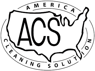 ACS AMERICA CLEANING SOLUTION logo