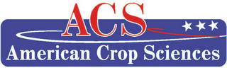 ACS AMERICAN CROP SCIENCES logo
