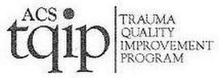 ACS TQIP TRAUMA QUALITY IMPROVEMENT PROGRAM logo