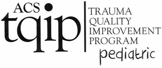 ACS TQIP TRAUMA QUALITY IMPROVEMENT PROGRAM PEDIATRIC logo