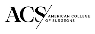 ACS/AMERICAN COLLEGE OF SURGEONS logo