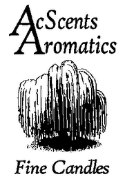 ACSCENTS AROMATICS FINE CANDLES logo