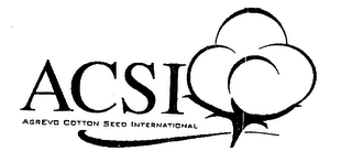 ACSI AGREVO COTTON SEED INTERNATIONAL logo