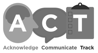 ACT ACKNOWLEDGE COMMUNICATE TRACK logo