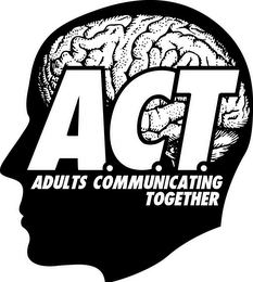 A.C.T. ADULTS COMMUNICATING TOGETHER logo