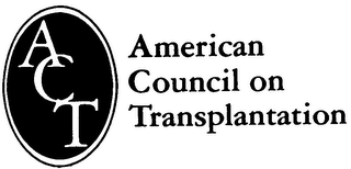 ACT AMERICAN COUNCIL ON TRANSPLANTATION logo