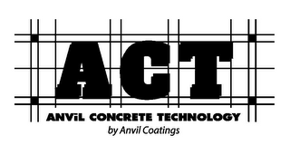 ACT ANVIL CONCRETE TECHNOLOGY BY ANVIL COATINGS logo