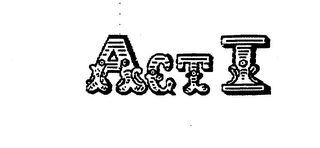 ACT I logo