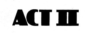 ACT II logo