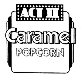 ACT II CARAMEL POPCORN logo