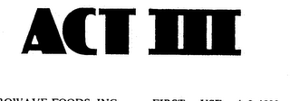 ACT III logo
