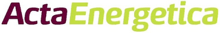 ACTA ENERGETICA logo