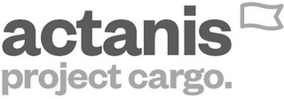 ACTANIS PROJECT CARGO. logo