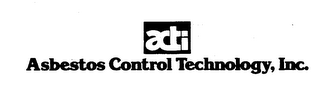 ACTI ASBESTOS CONTROL TECHNOLOGY, INC. logo