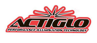 ACTIGLO PERFORMANCE ILLUMINATION TECHNOLOGY logo