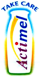 ACTIMEL TAKE CARE logo