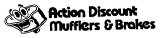 ACTION DISCOUNT MUFFLERS & BRAKES logo