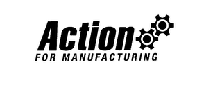 ACTION FOR MANUFACTURING logo